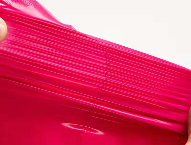 怀柔玫红色快递袋-05